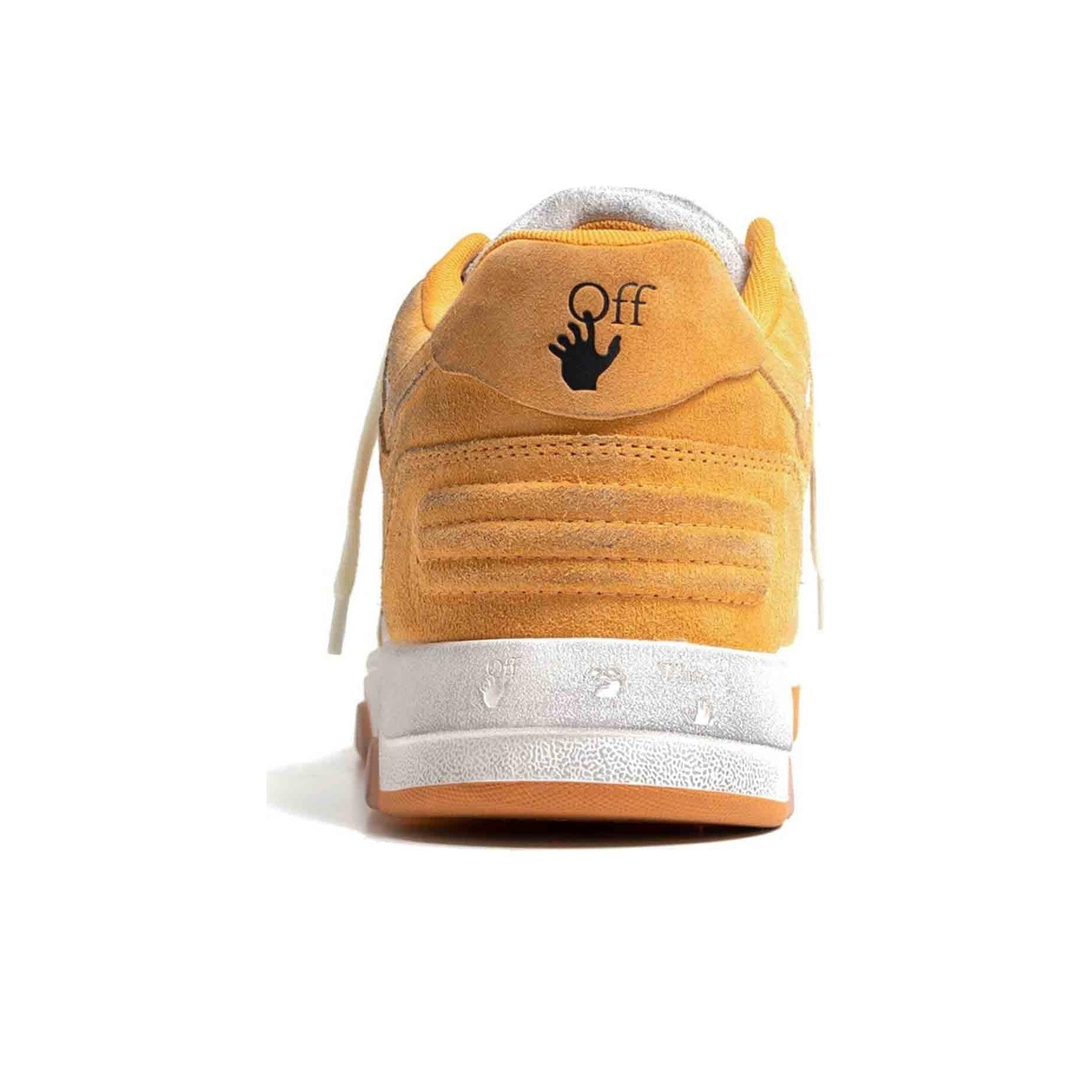 OFF-WHITE Out Of Office Ooo Low Tops Vintage Suede Orange