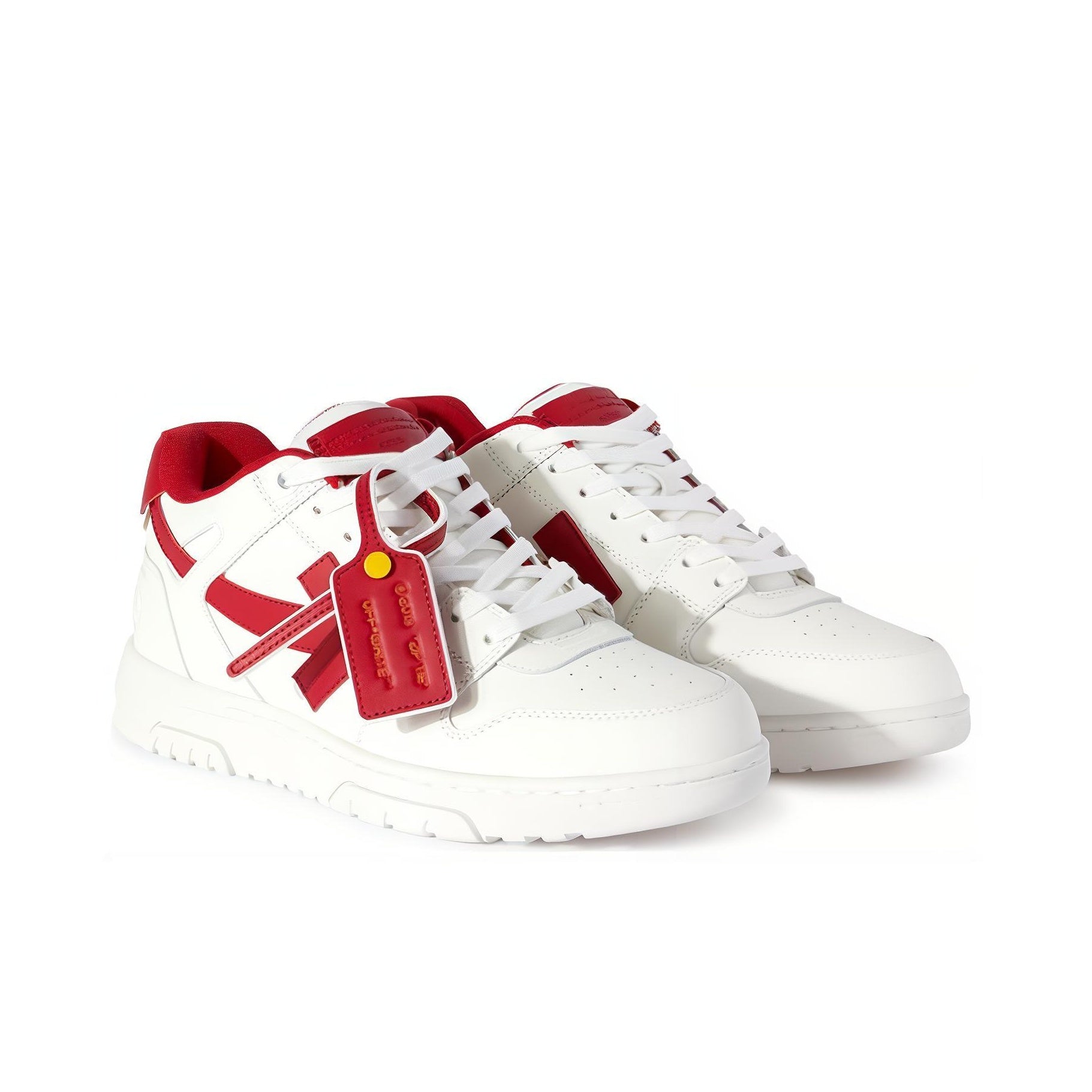 OFF-WHITE Out Of Office Ooo Low Tops 2024 Lunar New Year Red White