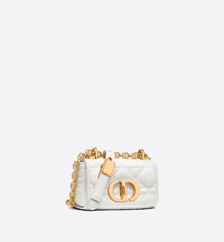 Micro Dior Caro Bag Latte