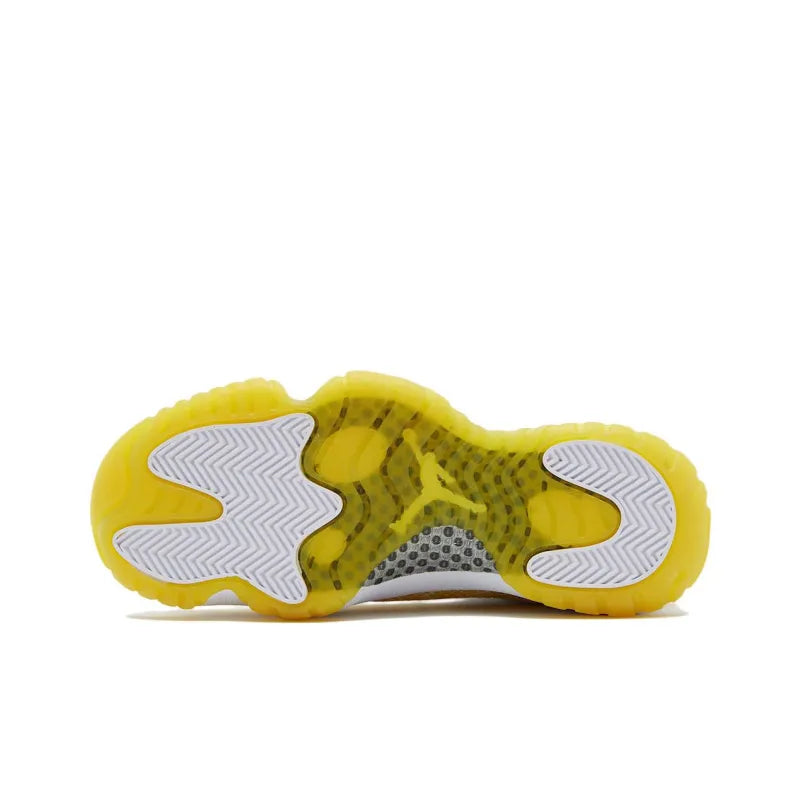 JORDAN 11 RETRO LOW YELLOW SNAKESKIN WOMEN'S
