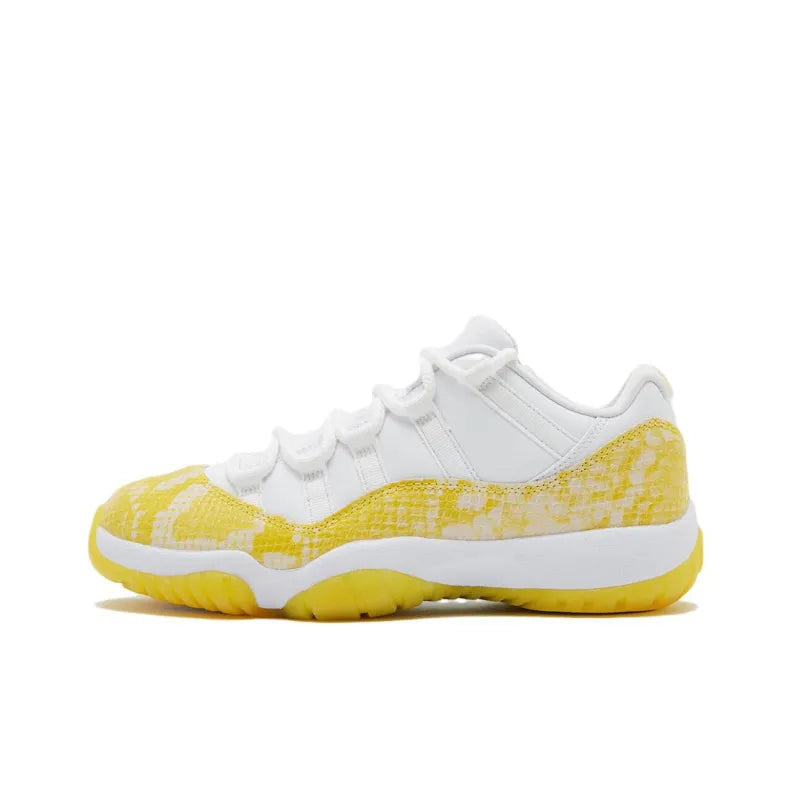 JORDAN 11 RETRO LOW 'YELLOW SNAKESKIN'