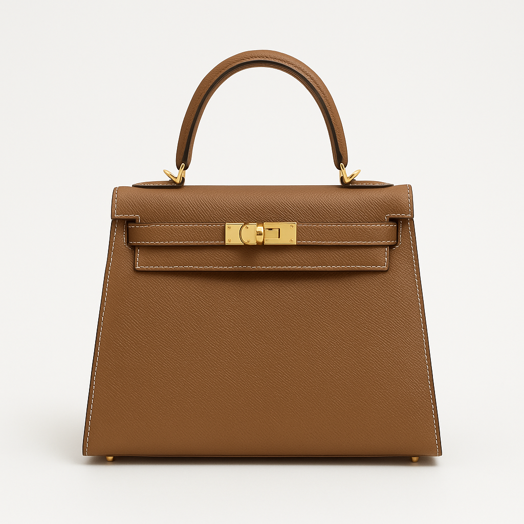 Hermes Kelly Sellier 28 Chai Epsom Gold Hardware