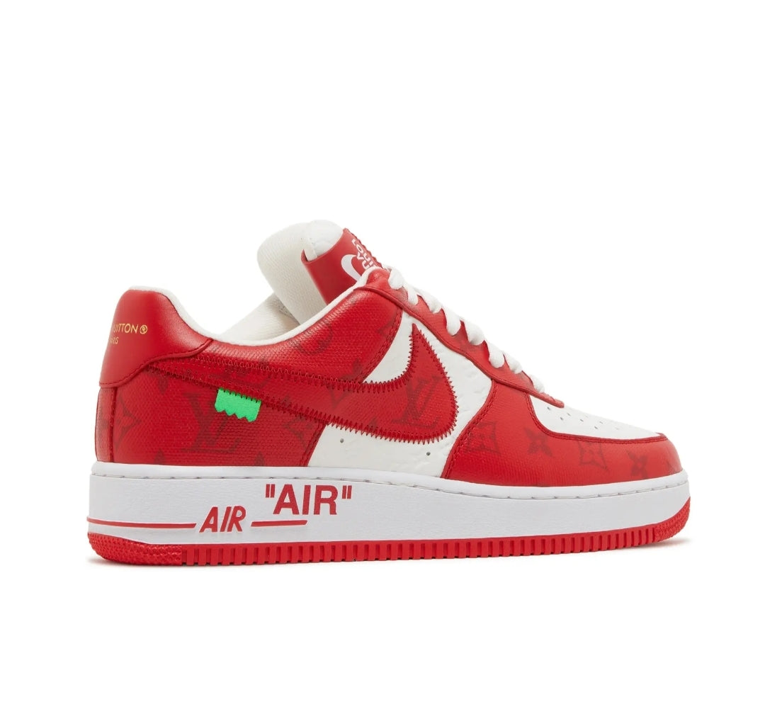 Nike Air Force 1 Low Louis Vuitton White Red